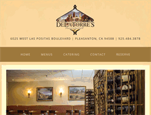 Tablet Screenshot of delatorres.net